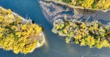 Duna drónfotó