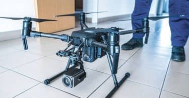 DJI M200 V2 rendőrségi drón