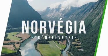 Norvégia drónvideón