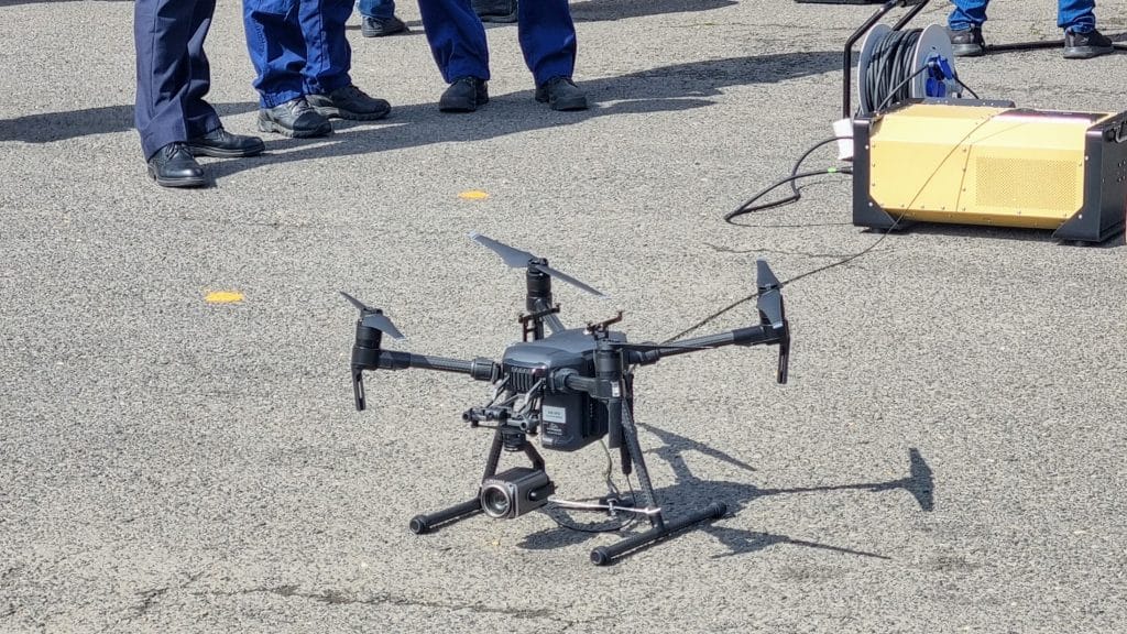 Rendőrségi drónbemutató 3