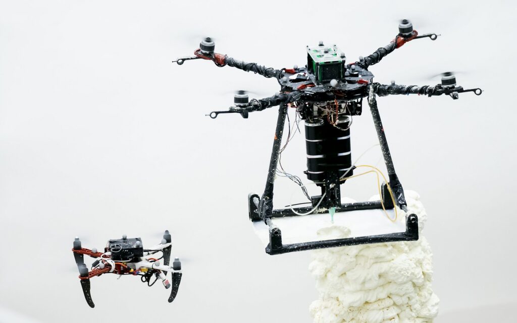 3D nyomtatást használó drón