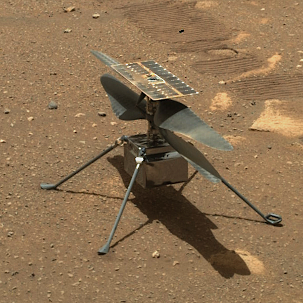 Mars helicopter on sol 46