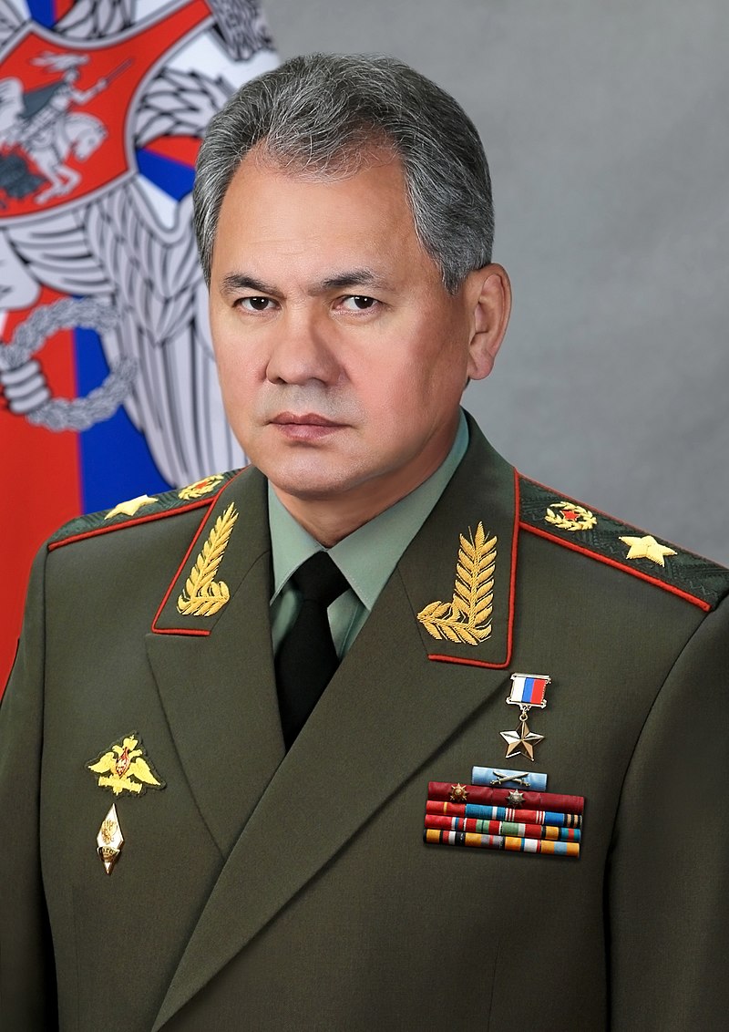 Official portrait of Sergey Shoigu