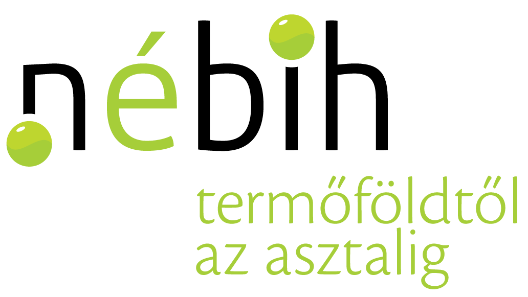 NEBIH logo szlogennel szines
